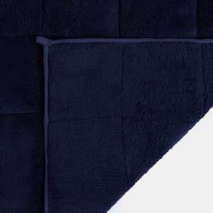 Teddy Fleece Weighted Blanket Throw - Navy Blue / 180cm by Brentfords