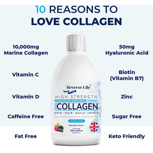 Reverse Life Liquid Marine Collagen - Red by Reverse Life