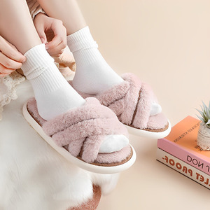 EVA Slippers with Cross Band and Open Toe Design by Livingandhome