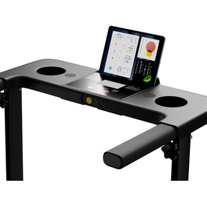 Foldable Low-Noise Home Walking Treadmill with Water Bottle Rack by Livingandhome