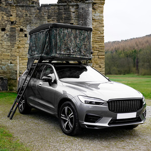 Pop Up Car Roof Tent 2-3 Person - Camouflage by Monster Shop