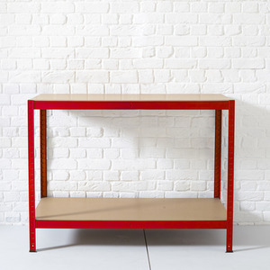 Neo Metal Garage Workbench - Red by Neo