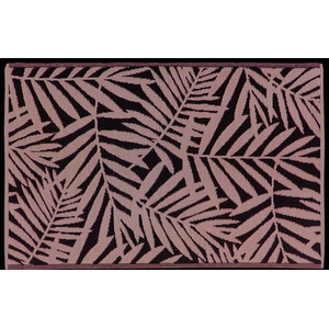 JVL Lightweight Reversible Plastic Woven Outdoor Rug, 120x170cm - Grey by JVL