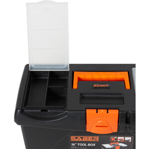 Eco Master Tool Box Set 16in - Black by Saber