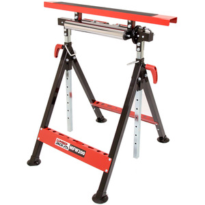 Lumberjack Multifunction 3 in 1 Work Stand 200kg - Red by Lumberjack