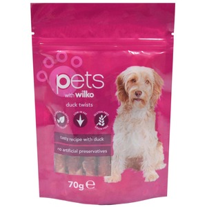 Duck Twists Dog Treats 70g