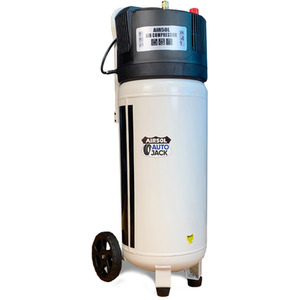 50L Vertical Air Compressor Oil Free 10 Bar - White by Autojack