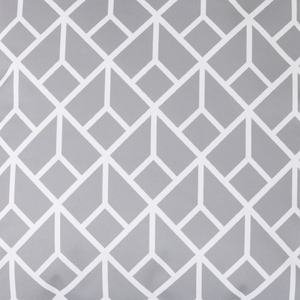 Art Deco Geometric Print Outdoor Cushion Collection Set of 4 - Grey by icon