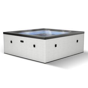 Wave Garda, 4-Person Eco Foam Hot Tub, Integrated Heater by Wave