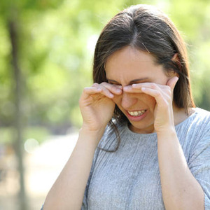 Hayfever Cooling Gel Eye Mask - Blue by Nuage