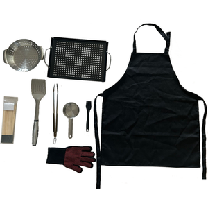 8 Piece BBQ Utensil Set by BBQ Chef