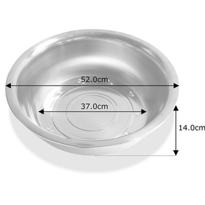Stainless Steel Ice Bowl - Silver by Centurion Supports