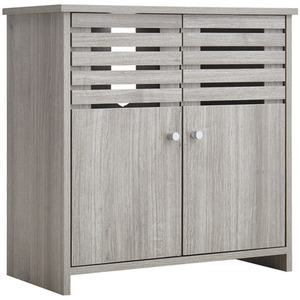 Bathroom Vanity Sink Cabinet Under Sink - Grey by Livingandhome