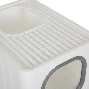 Kidkid Folding Enclosed Cat Litter Box with Scoop by Kidkid