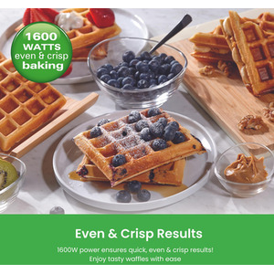 Pro Smart Waffle Maker - Silver by Hamilton Beach
