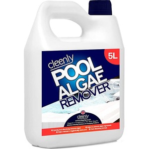 Pool Algae Remover Cleans Water Prevents Algae - White / 5l by Cleenly