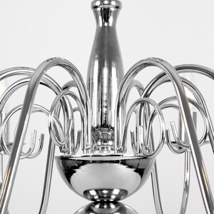 Traditional Style 8 Way Polished Chrome Ceiling Light Chandelier Fitting - Silver by ValueLights