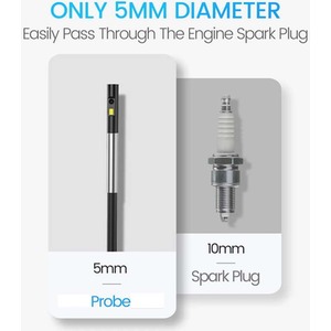 5mm Dual Camera Probe Cavity Endoscope with 5 inch HD IPS Colour Screen by UK Inspection Camera