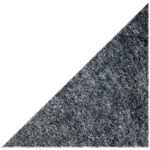 Set Of 24 Triangle Self Adhesive Acoustic Wall Panels Tiles by Gr8 Home