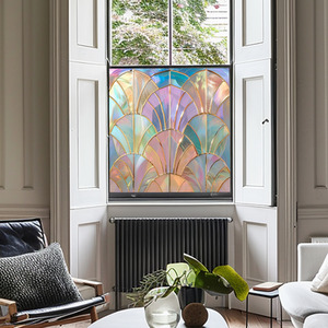 Acceglio Radiance Stained Glass Window Film by Creative Printing Solutions