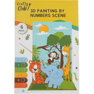 3D Paint By Numbers Scene Kit by Crafty Club