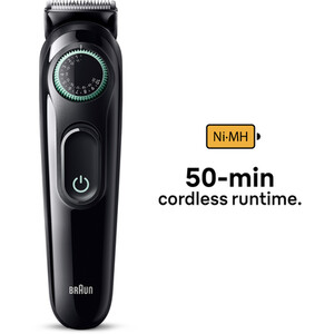 Braun Series 3 Cordless Beard Trimmer - Black by Braun