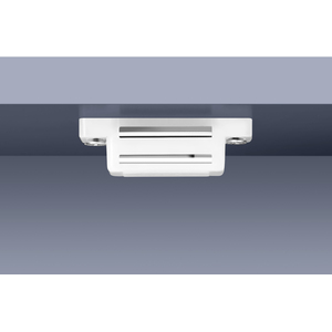 Wooden Living Room Wall Cabinet with 2 Mirrors - Grey by Yaheetech