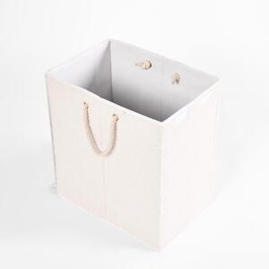 Boucle Laundry Basket - Cream by OHS