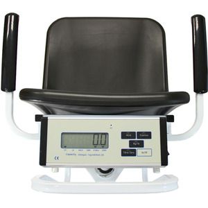 Commercial Disability Wheelchair Scales by T-Mech - Black & White by T-Mech