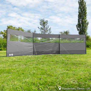Metal Poled Camping Windbreak by Trail