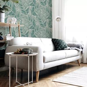 Tropical Leaf Modern Wallpaper - Green by Arthouse