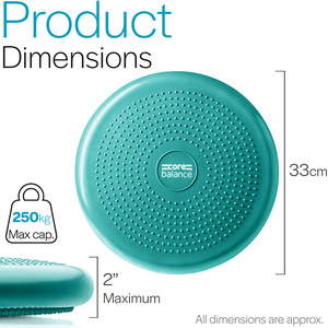 Wobble Balance Cushion - Teal by Core Balance