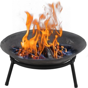 Fire Pit Garden Patio Heater - Black