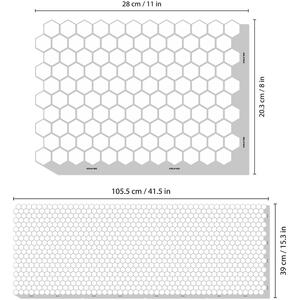Walplus 3D Glossy Tile Stickers by WALPLUS