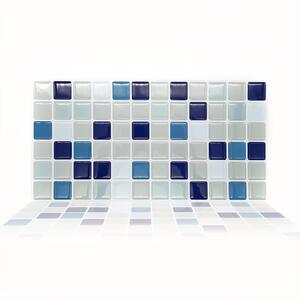 3D Tile Stickers Multipack - Blue / 31cm / 30cm / 36 by WALPLUS