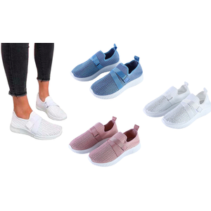 Women's Breathable Laceless Trainers