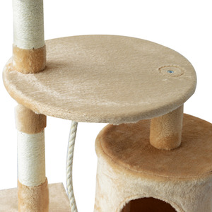 PawHut Cat Tree Activity Centre - Yellow by PawHut
