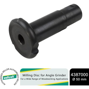 wolfcraft Milling Disc for Angle Grinder and Other Woodworking Applications - Milling Disc by wolfcraft