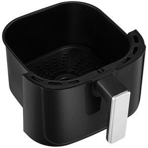 Tilted Top Air Fryer with Smart Touchscreen - Black by Livingandhome