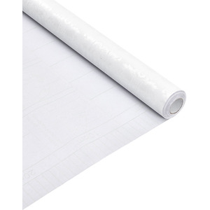 Wallpaper Retro Flower Textured PVC Roll by Kidkid