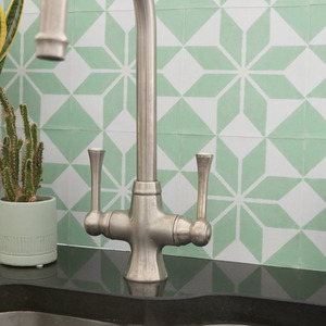 Quadrostyle SCANDINAVIAN LICHEN Wall Tile and Furniture Vinyl Stickers by Quadrostyle