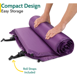 Double Self Inflate Camping Mat 5cm by Trail
