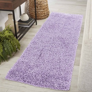 Desire Rugs Plain Living Room Fluffy Shaggy Area Rugs by Desire Rugs