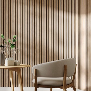 Self-Adhesive Wood Grain Acoustic Cladding Panel by Livingandhome