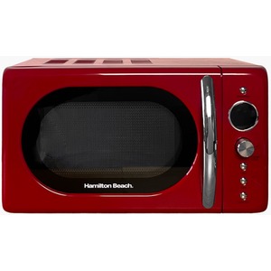 Hamilton Beach 20L Retro Red Microwave - Red by Hamilton Beach