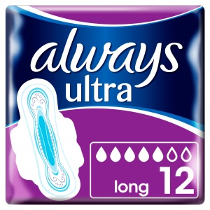 Pack of 12 Always Ultra Long Plus Sanitary Towels by Always