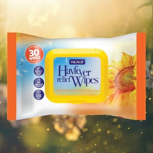 Hayfever Relief Set Wipes Mist Eye Mask And Barrier Balm - Natural by Nuage