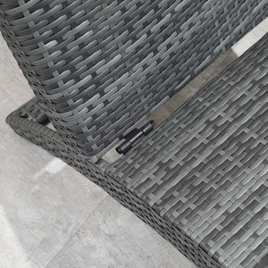 Outsunny Sun Lounger Rattan Hommock by Outsunny