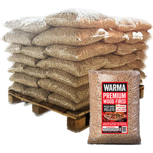 Pizza Oven Cooking Wood Pellets 10kg by Warma