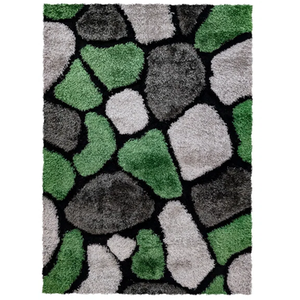 Pebbles Emerald Rug by Home Republic